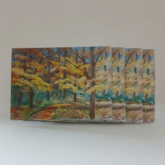 Autumn Wood - Pack of 4 Cards with Envelopes