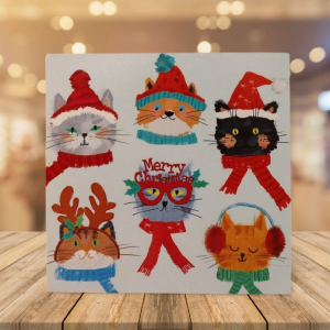 Festive Cats In Hats