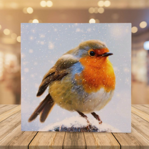 Snowy Robin