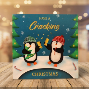 Penguins Cracking Christmas